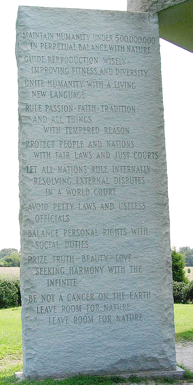 illuminati monument georgia guidestones