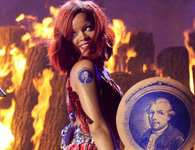 rihanna umbrella devil