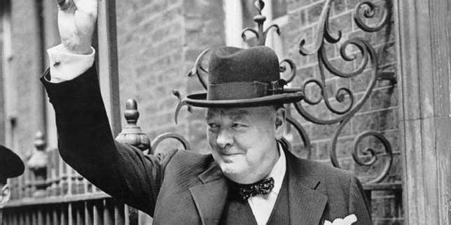 illuminati symbols churchill vsign
