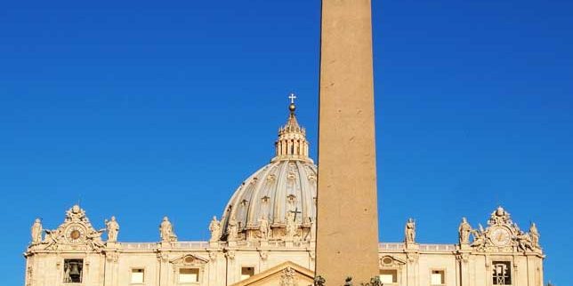 Illuminati symbols Vatican Obelisk St Peters Square