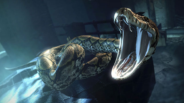 Voldemort's friendly pet snake Nagini