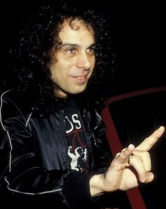 Ronnie James Dio of Black Sabbath - Signs of the Horns - Illuminati Symbols