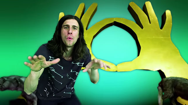 3OH!3 - Pyramid Sign - Illuminati Symbols