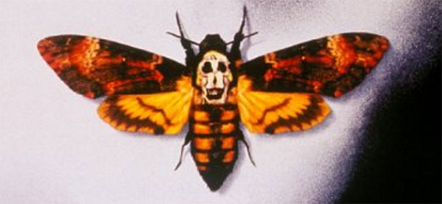 The Silence of the Lambs, Butterfly (Moth) and Skull | Illuminati Symbols