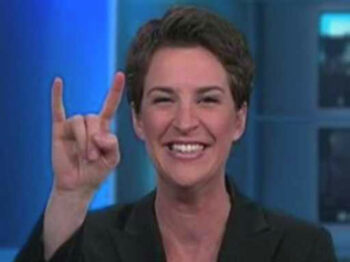illuminati signs rachel maddow Devils horns