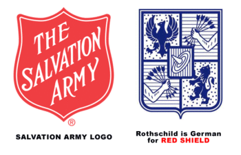 illuminati symbol salvation army rothschild red shield