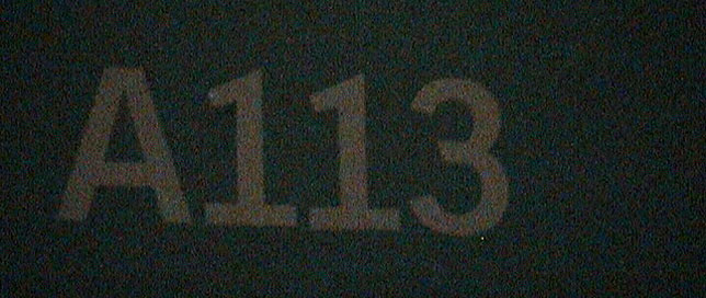 THE Sign formally on the door of Room A113 of the California Institute of the Arts
