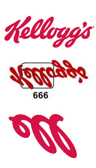Kellogg S 666 Illuminati Symbols