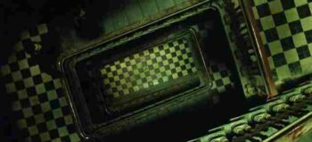 illuminati symbols matrix checkered floor
