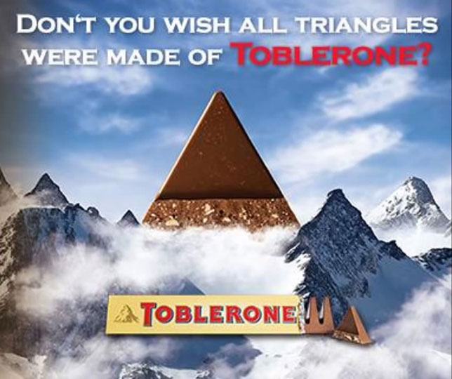 Toblerone реклама